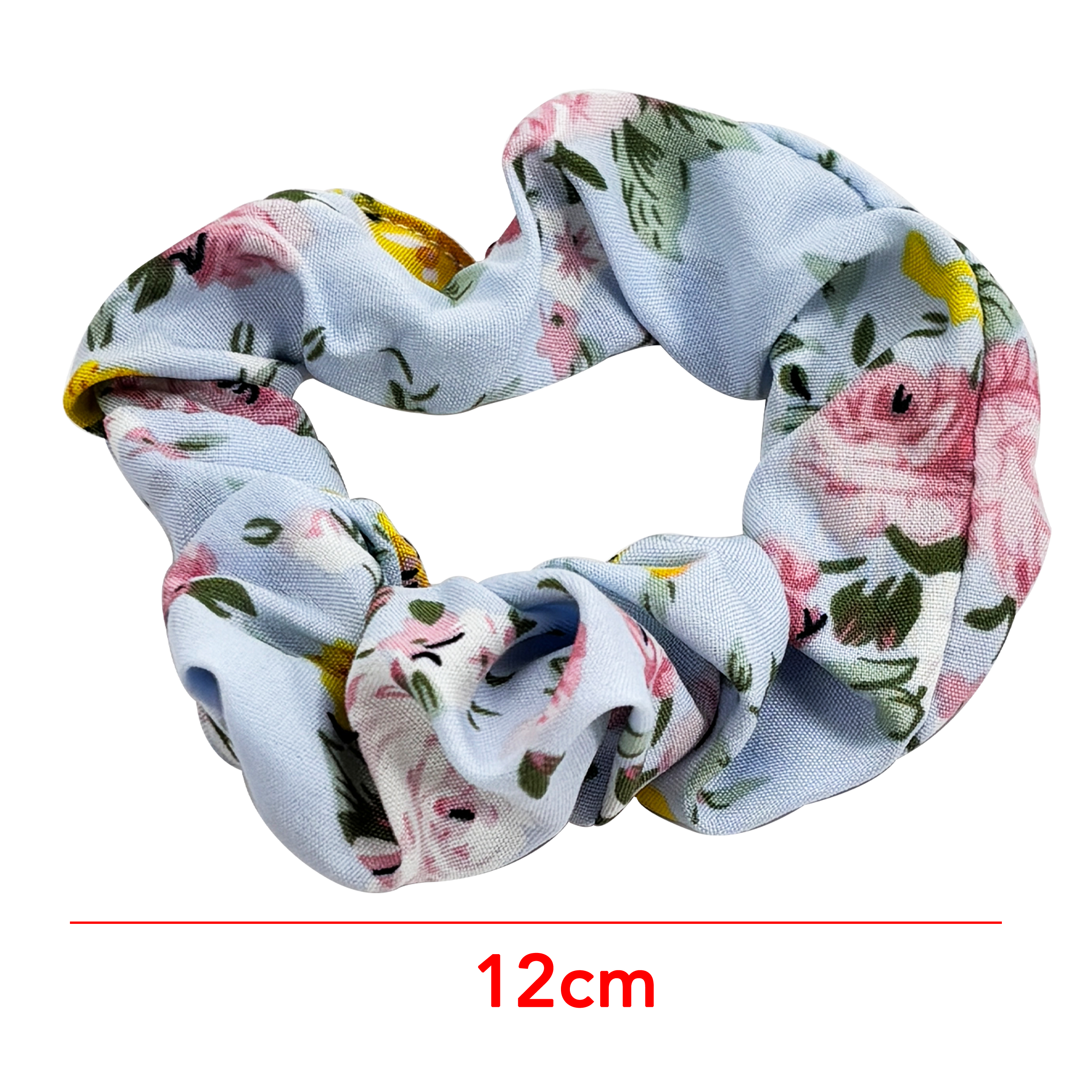 3-Piece Printed Fabric Hairbands Set with Creative Card Packaging