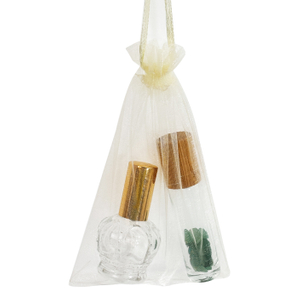 Glass Perfume Bottle and Roll-On Bottle Set with Filling Tools