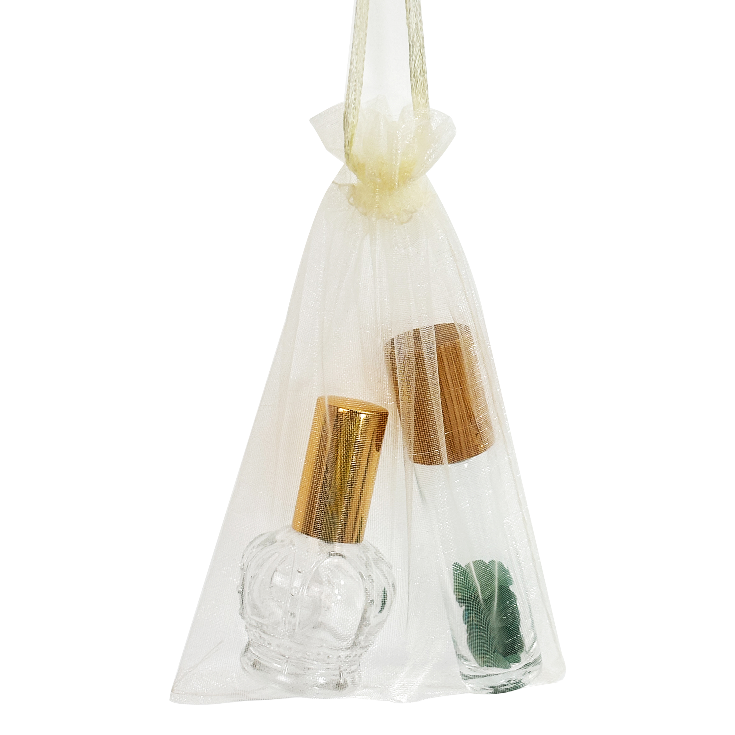 Glass Perfume Bottle and Roll-On Bottle Set with Filling Tools