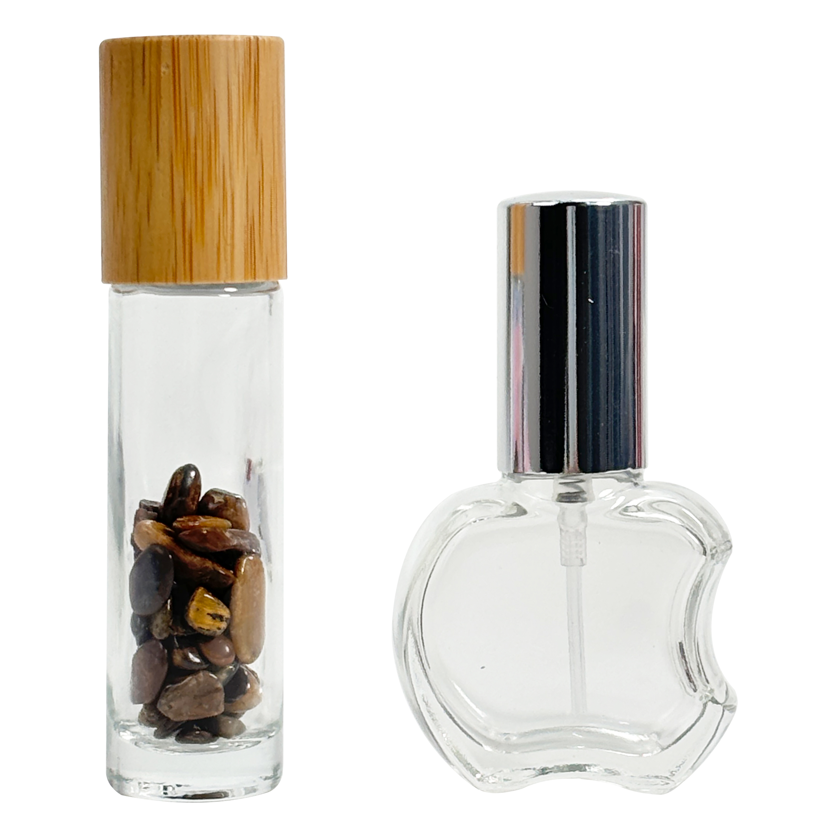Glass Perfume Bottle and Roll-On Bottle Set with Filling Tools