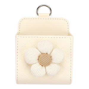 PU Leather Car Air Vent Storage Box