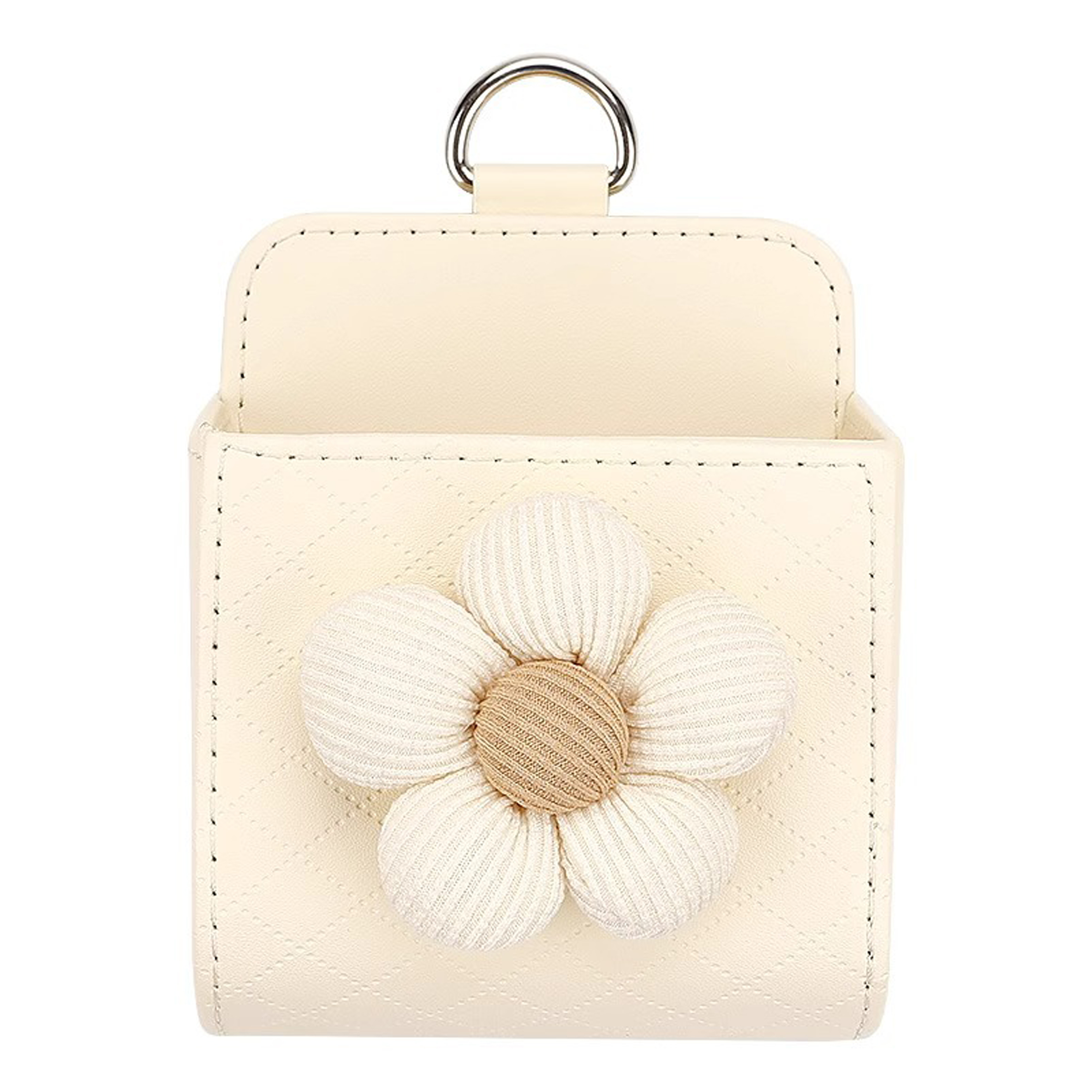 PU Leather Car Air Vent Storage Box