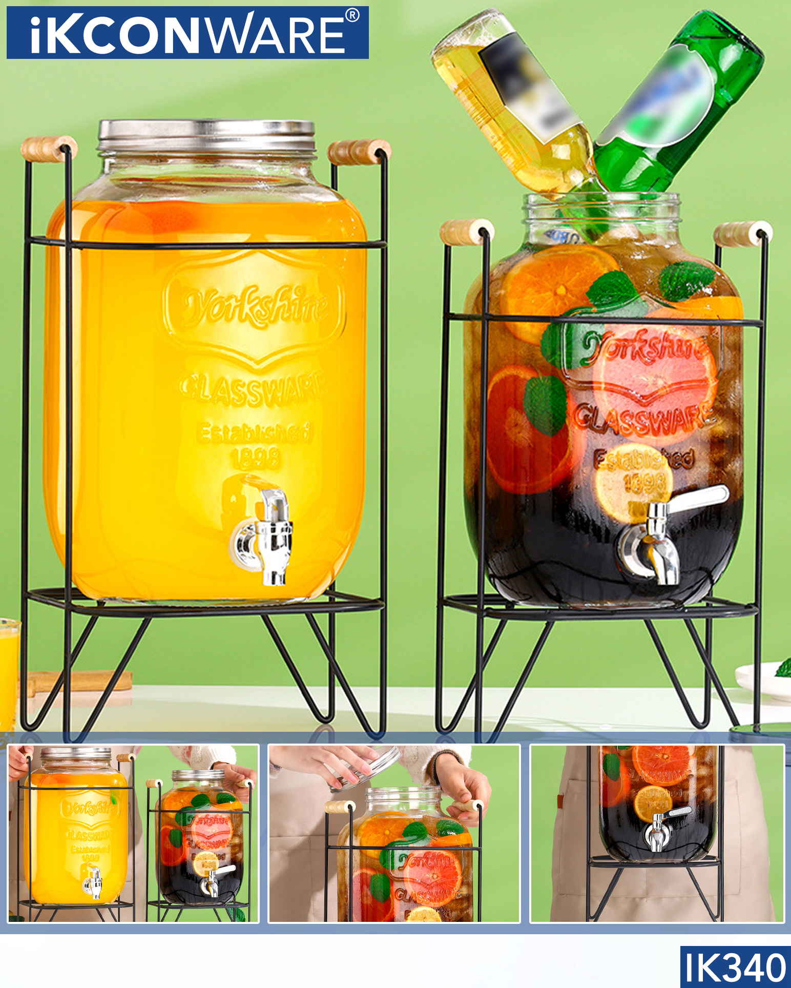 Elevate Your Beverage Experience with IKCONWARE Beverage Dispensers