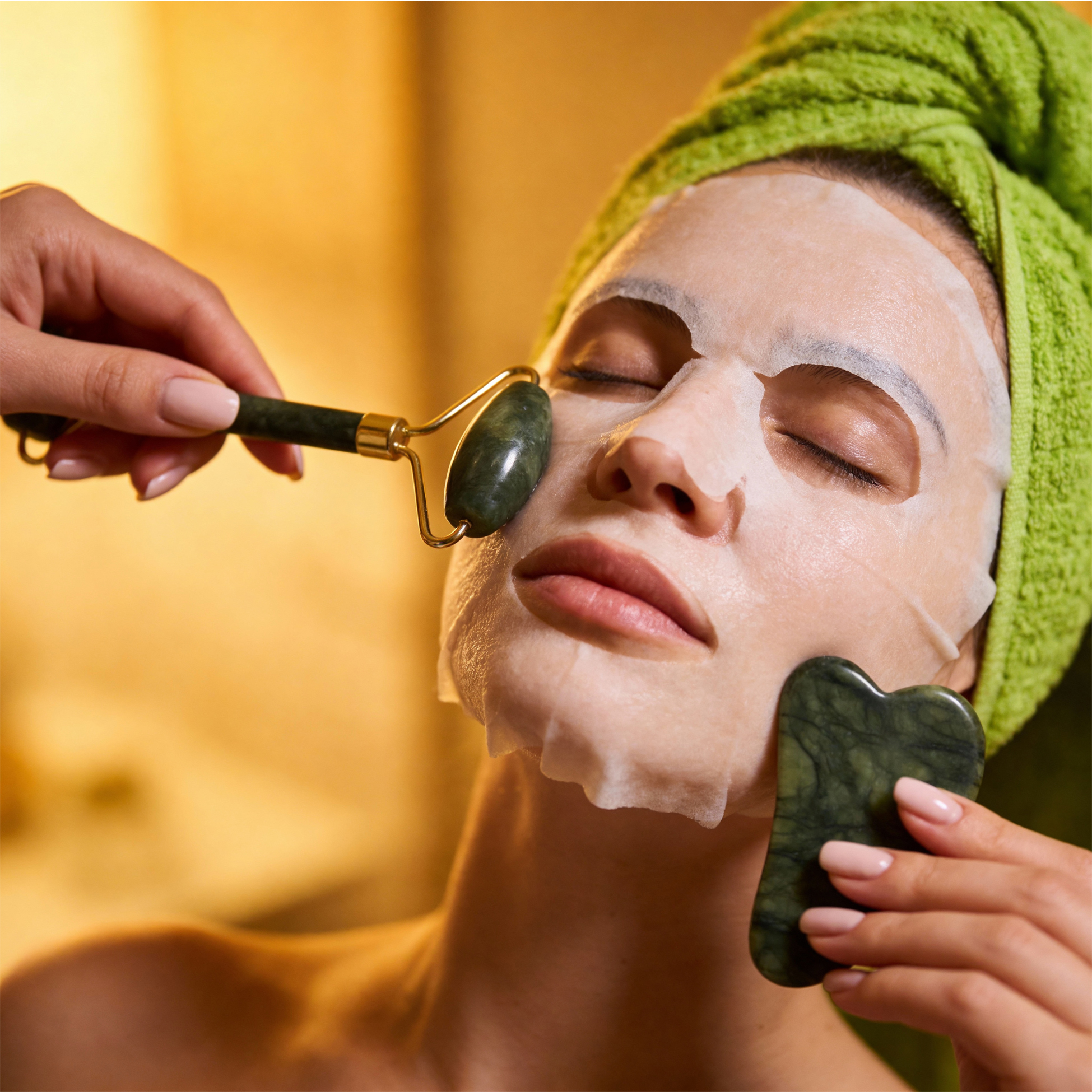 Set of 3 Facial Ice Massage Tools with Guasha