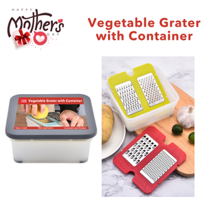 4-in-1 Vegetable Grater with Container