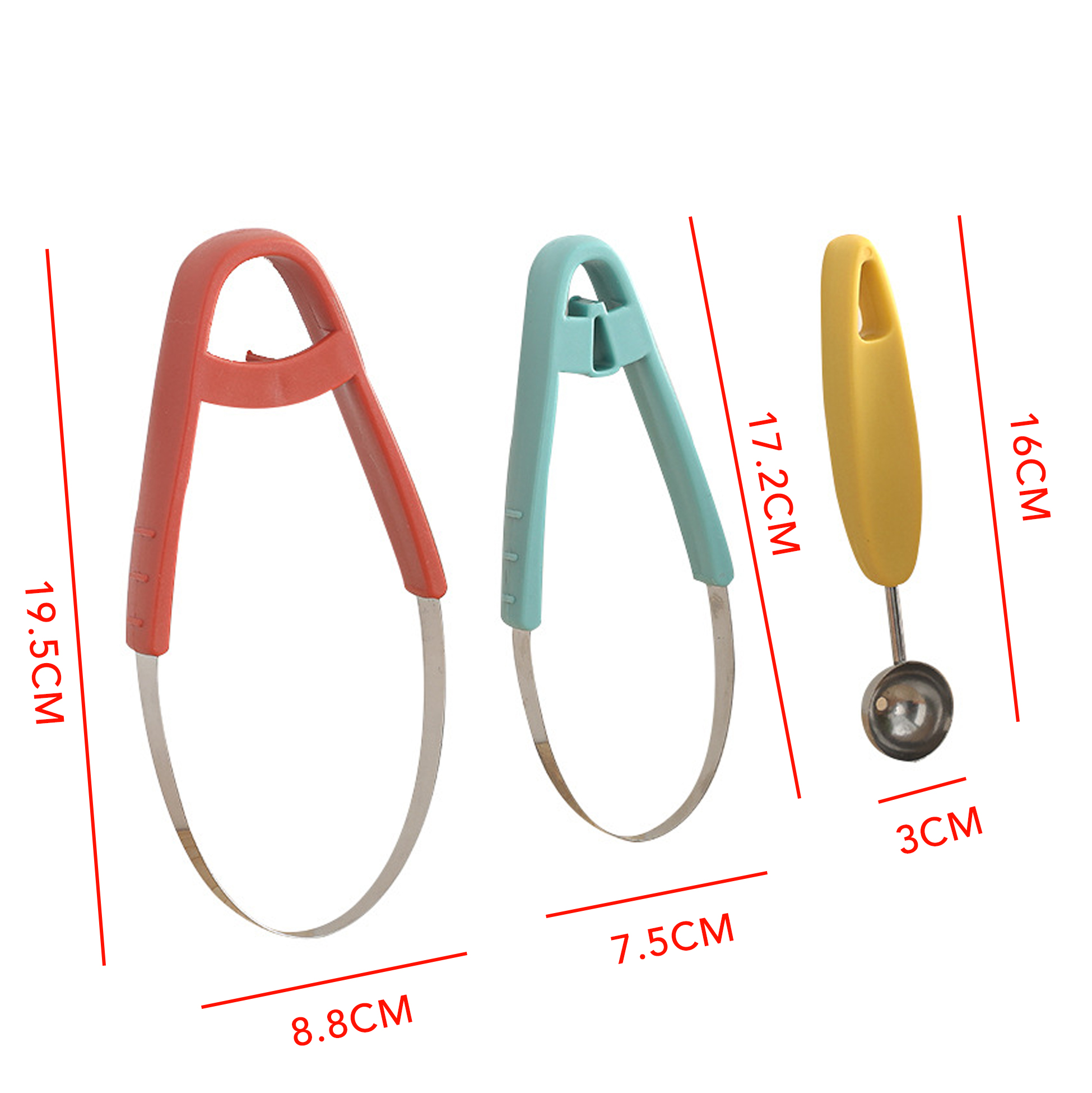 Mother's Day 3-in-1 Fruit Scoop & Divider