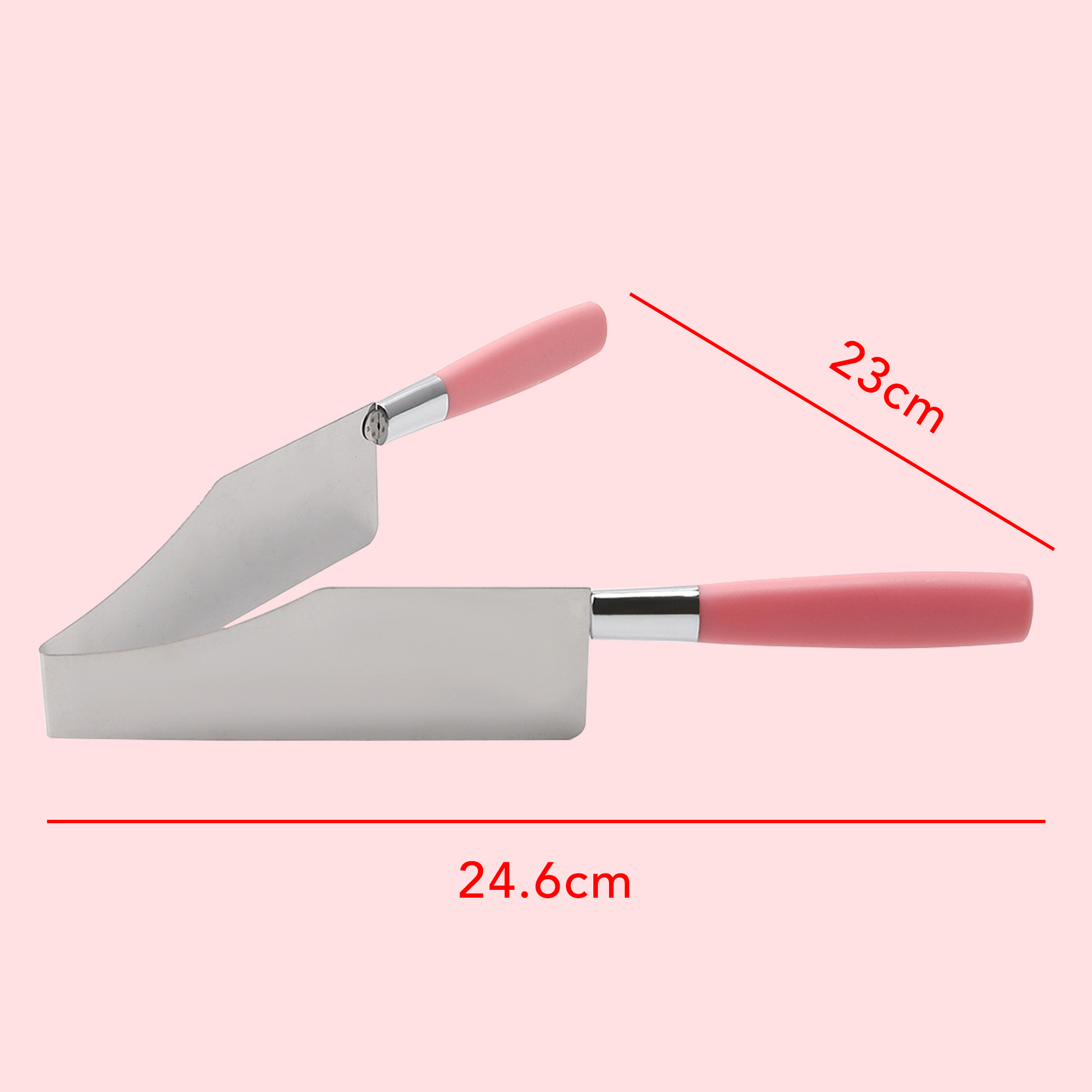 Stainless Steel Cake Cutter Tongs 2-in-1 Cake Cutter And Serving Tongs