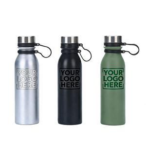 600ml Stainless Steel Water Bottle Multi-color Insulated Hydration Flask