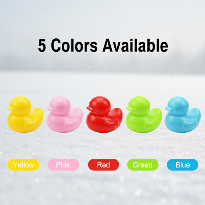 Duck-shaped Snowball Maker PP Plastic Snowball Clip