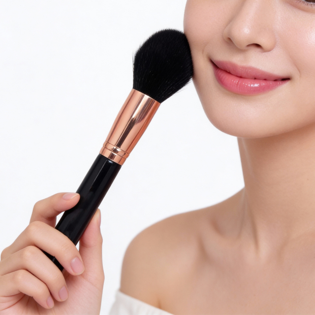 Set of 5 Makeup Brush & Sponge with Cleaning Bowl