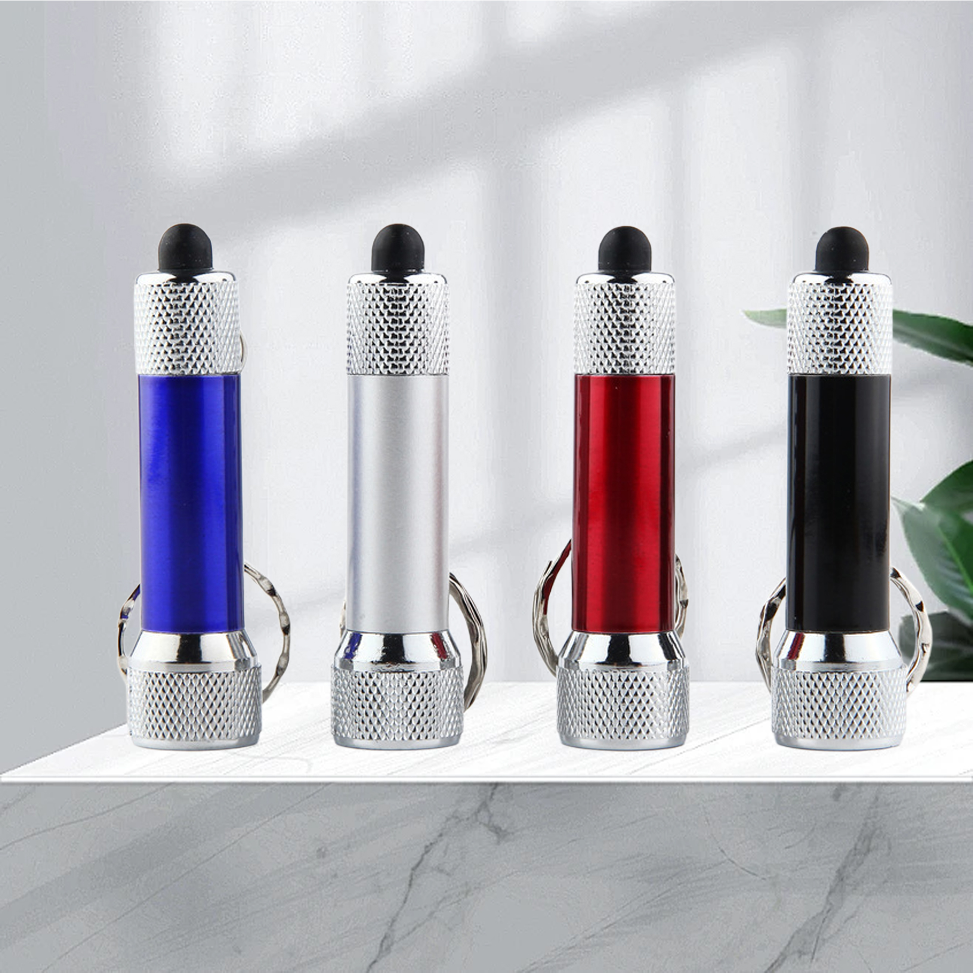 Mini Keychain Flashlight Aluminum Keyring Flashlight