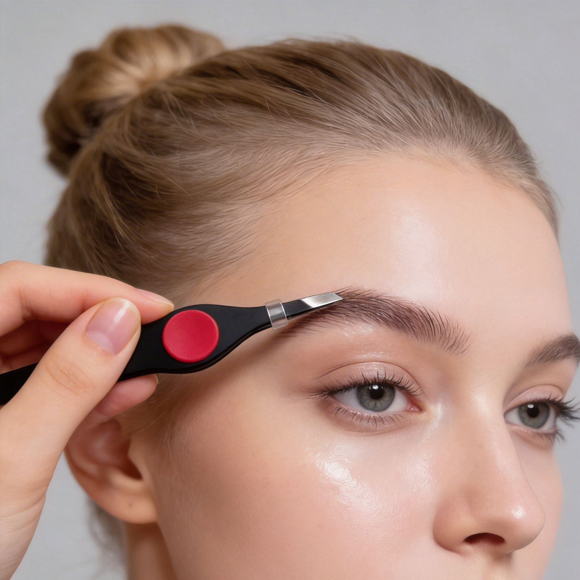 Slant Tip Eyebrow Tweezer