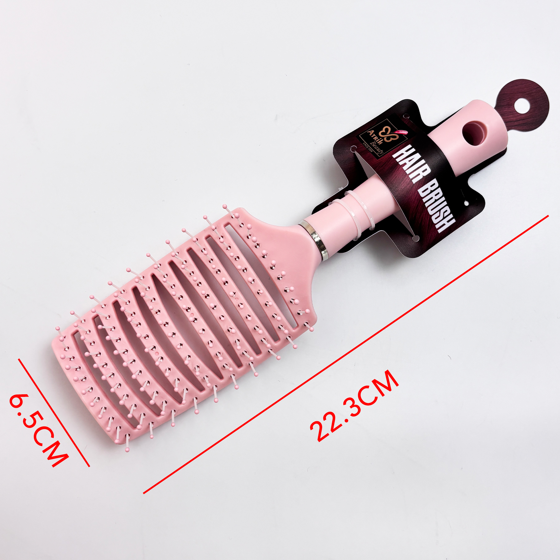 Vent Hair Brush Pink Detangling Brush
