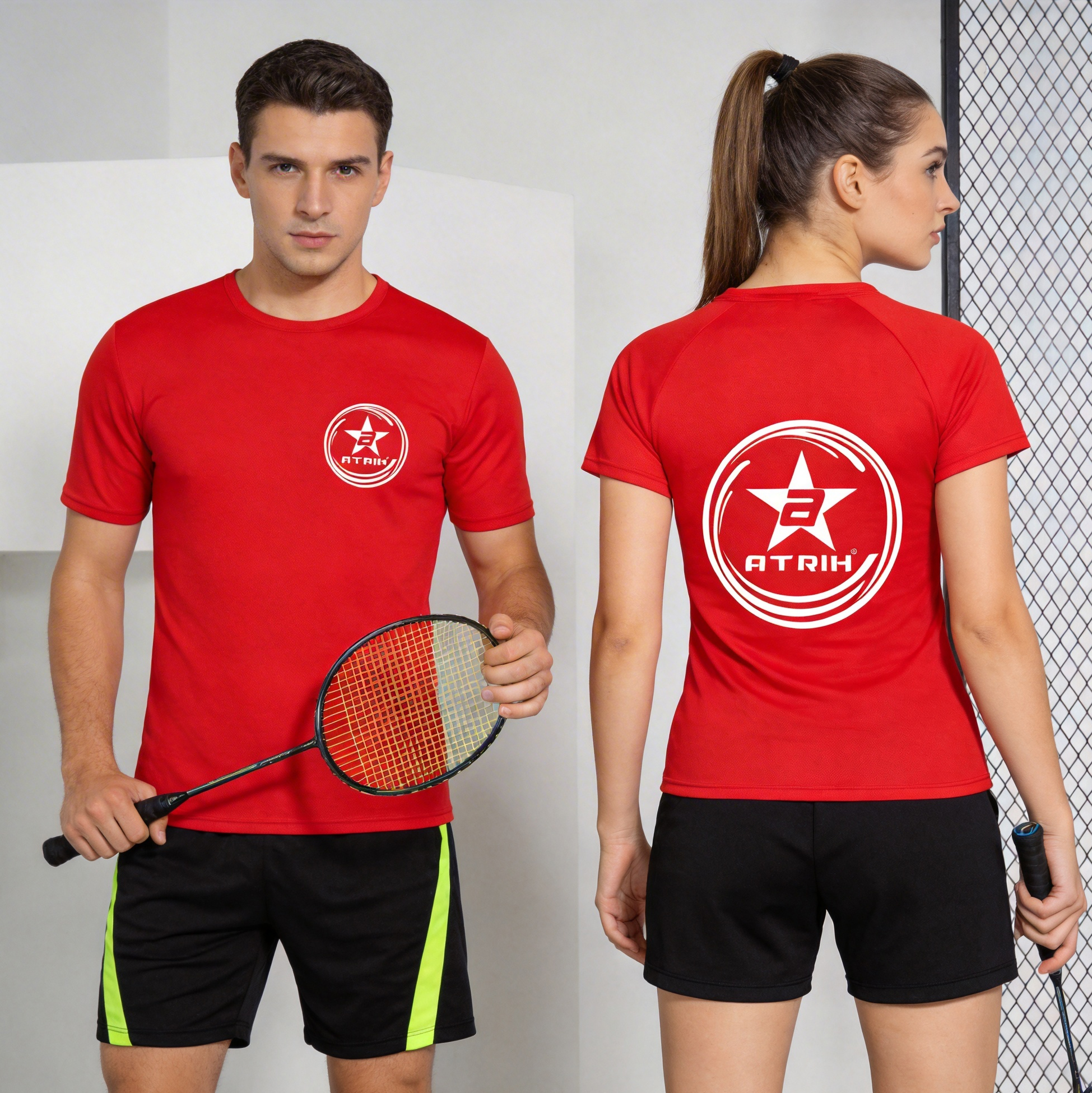 Red Quick-Dry Sport T-Shirt