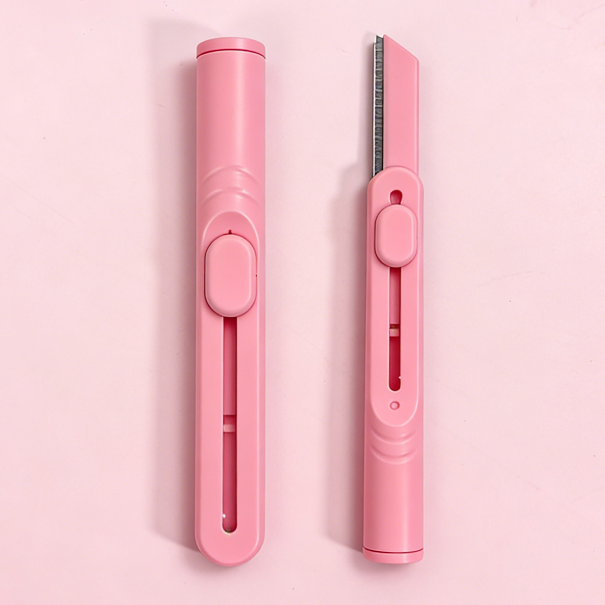 Retractable Push-Pull Eyebrow Razor for Women