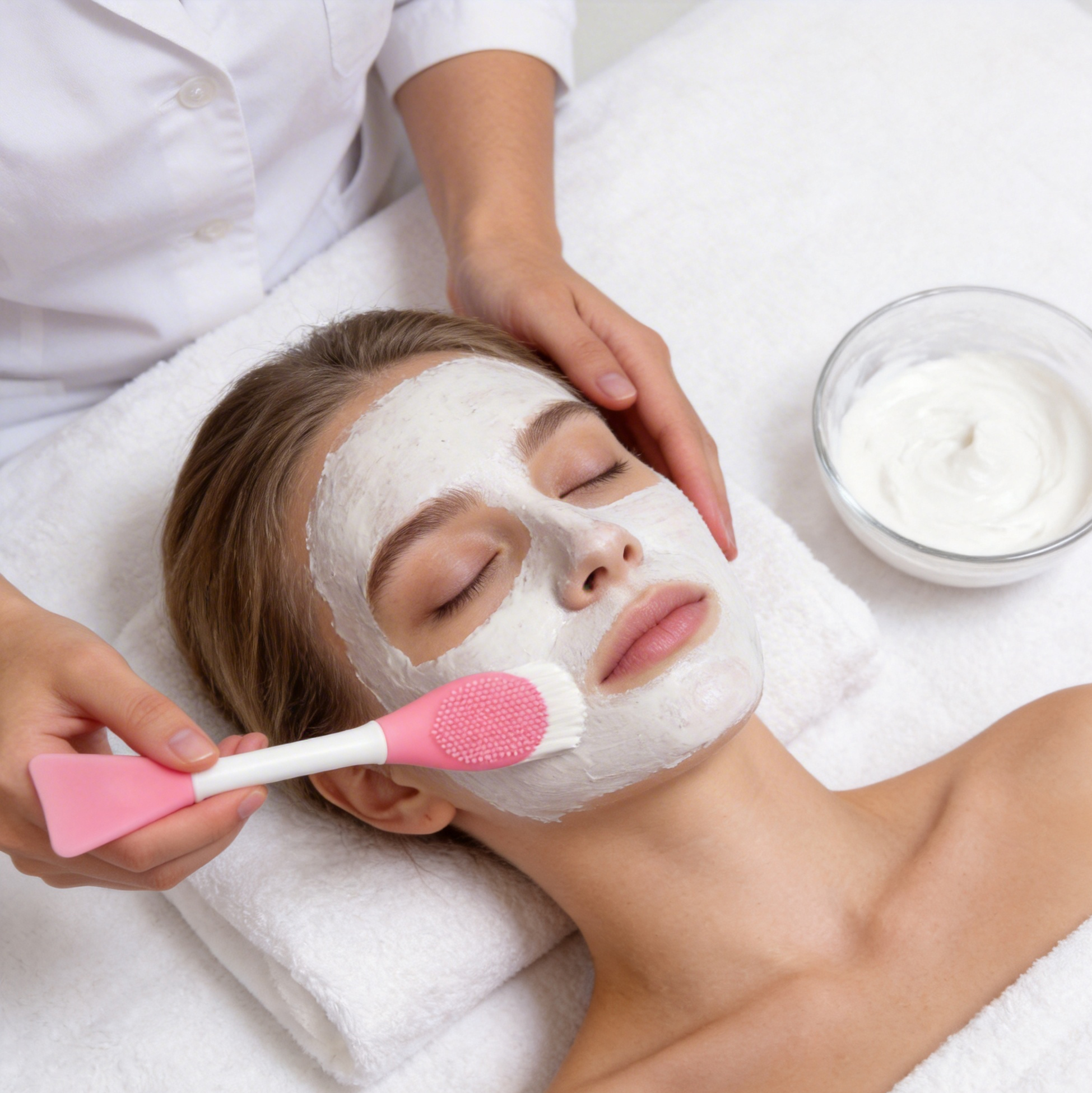 Dual-Ended Silicone Face Mask Brush