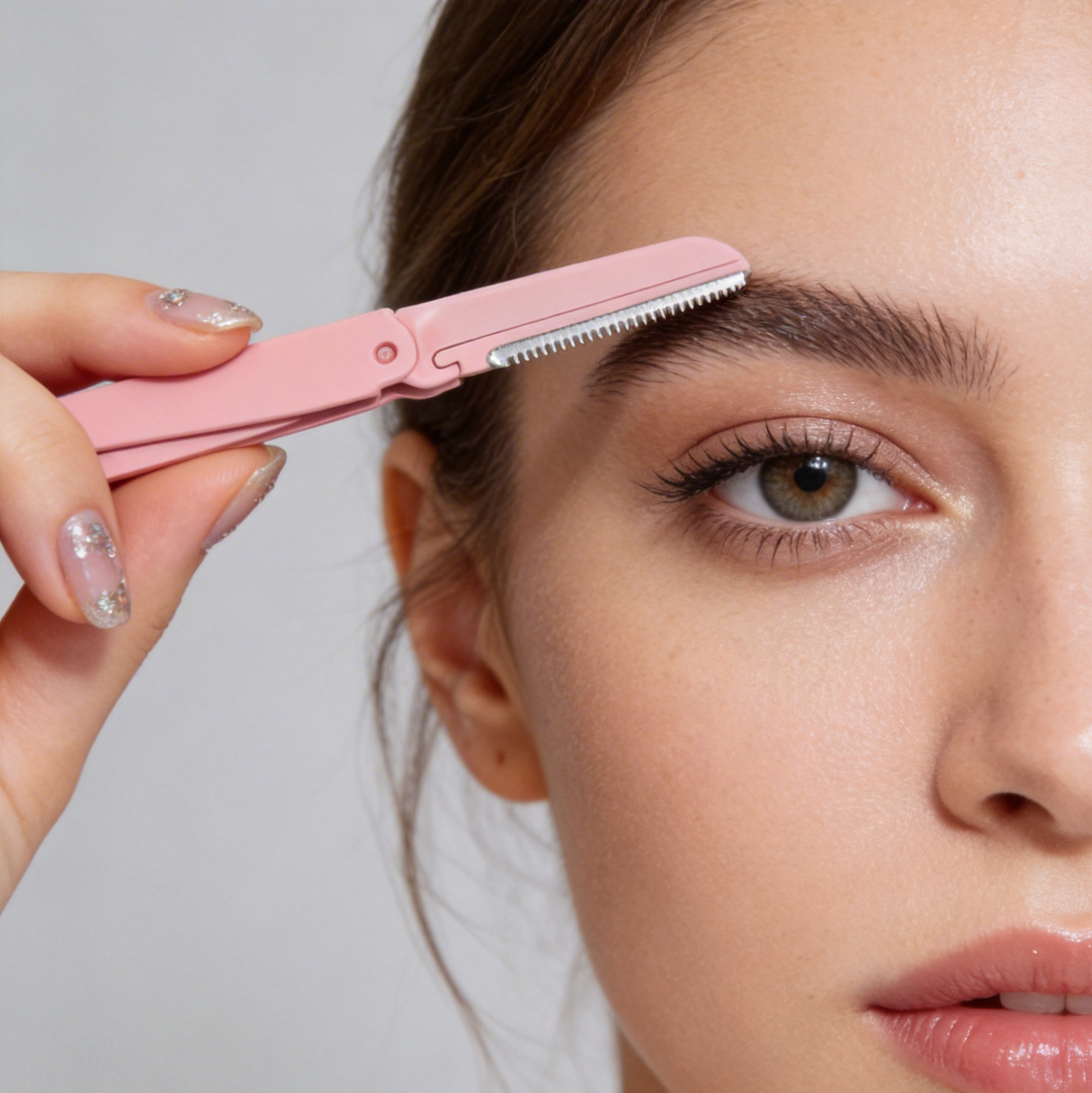 Foldable Eyebrow Razor for Women