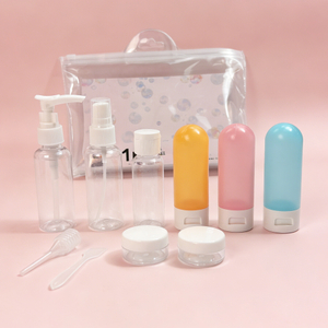 10pcs Travel Bottles Set