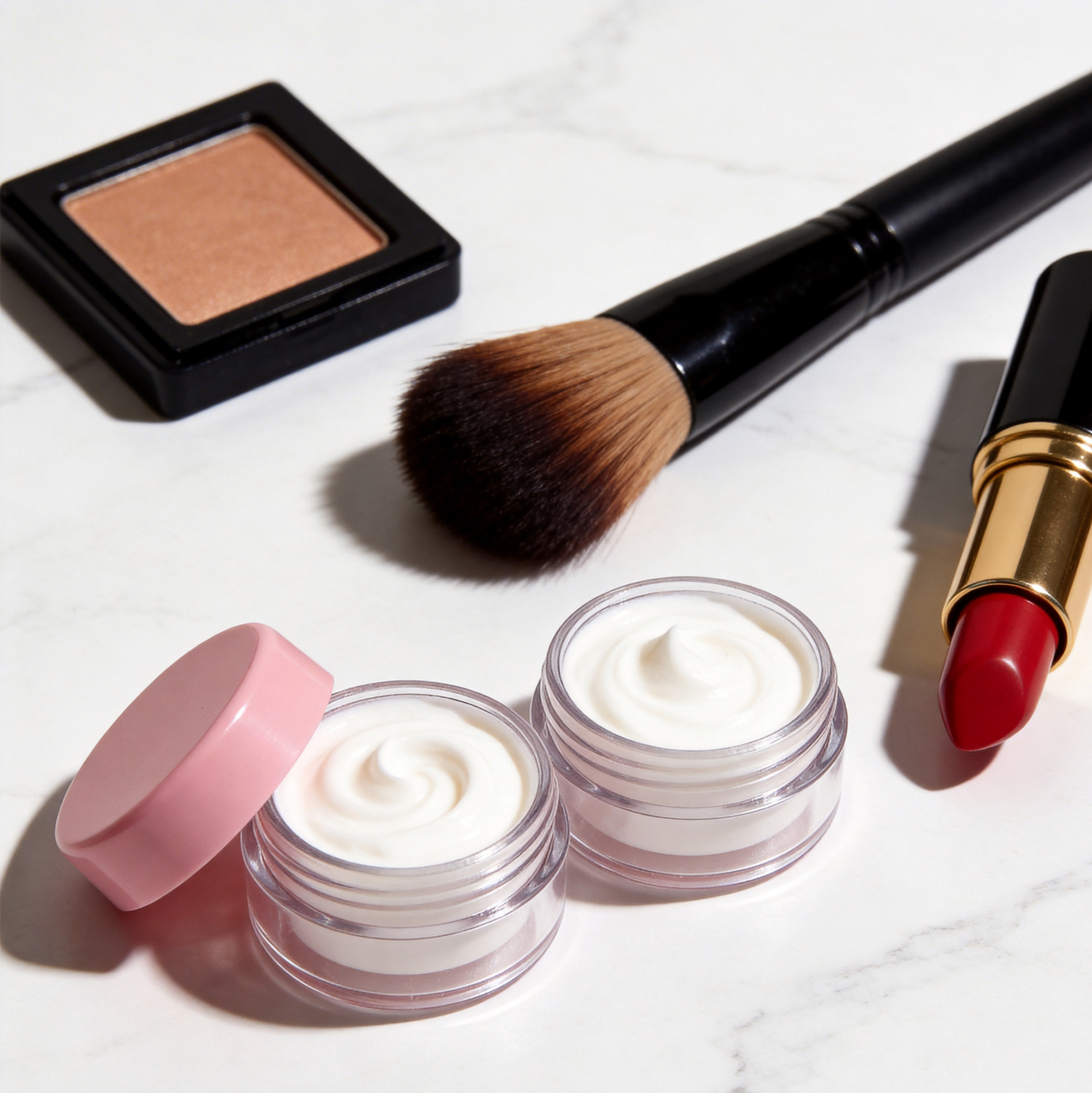 6 PCS Pink Travel Bottles Set