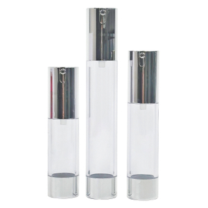 Airless Pump Bottle with Refillable Design
