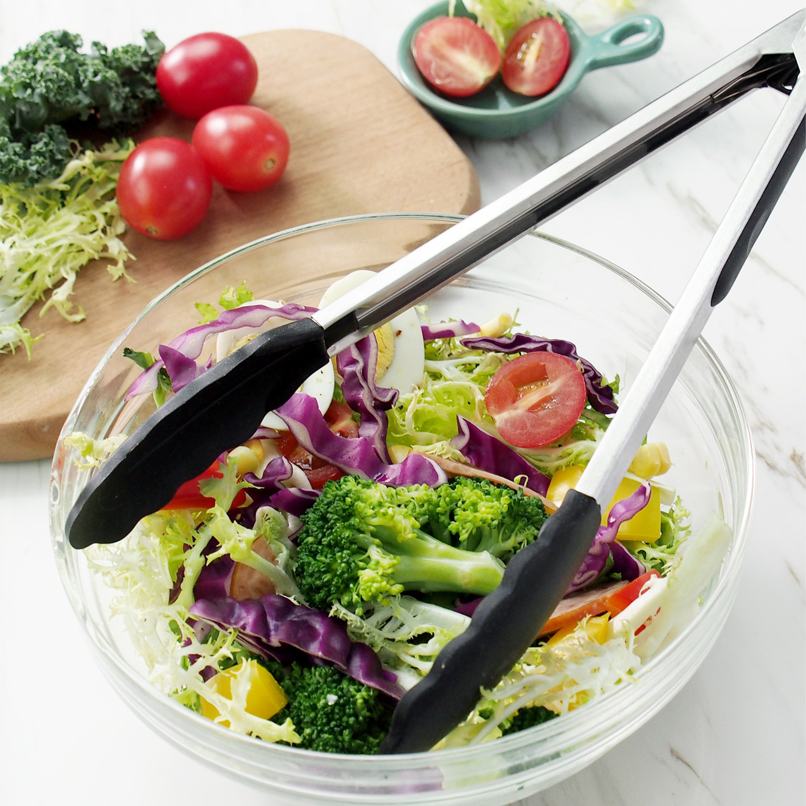Multipurpose Silicone Kitchen Tongs