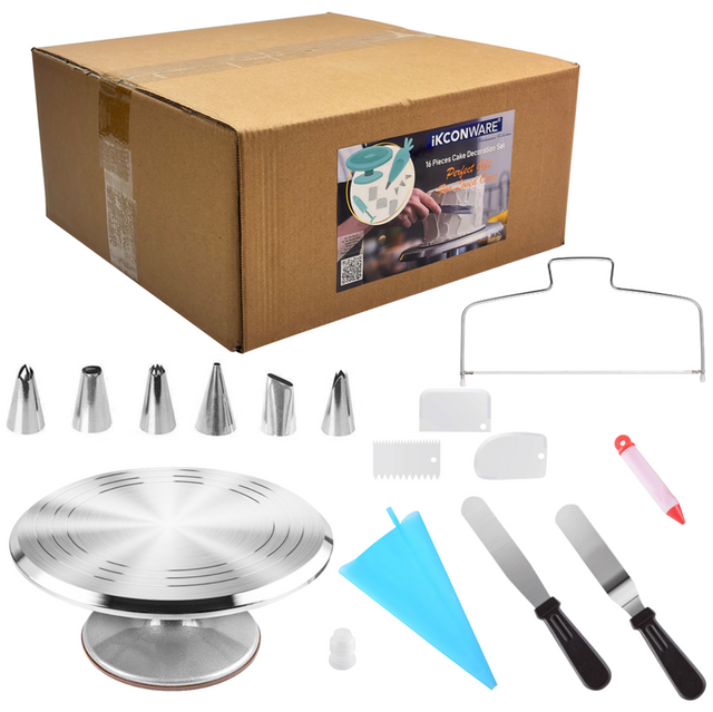16-Piece Cake Baking Tools Set