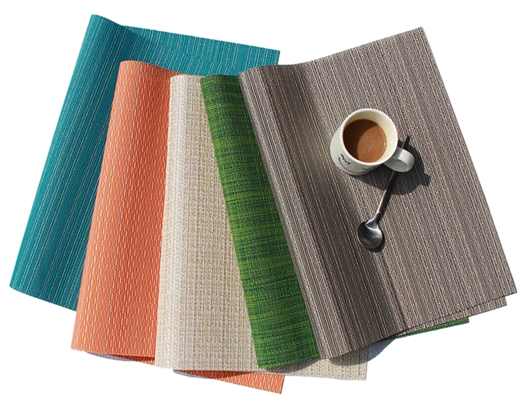 Teslin Placemats (4-Pack) – Heat-Resistant, Non-Slip, And Waterproof Table Mats for Kitchen, Dining, And Outdoor Tables