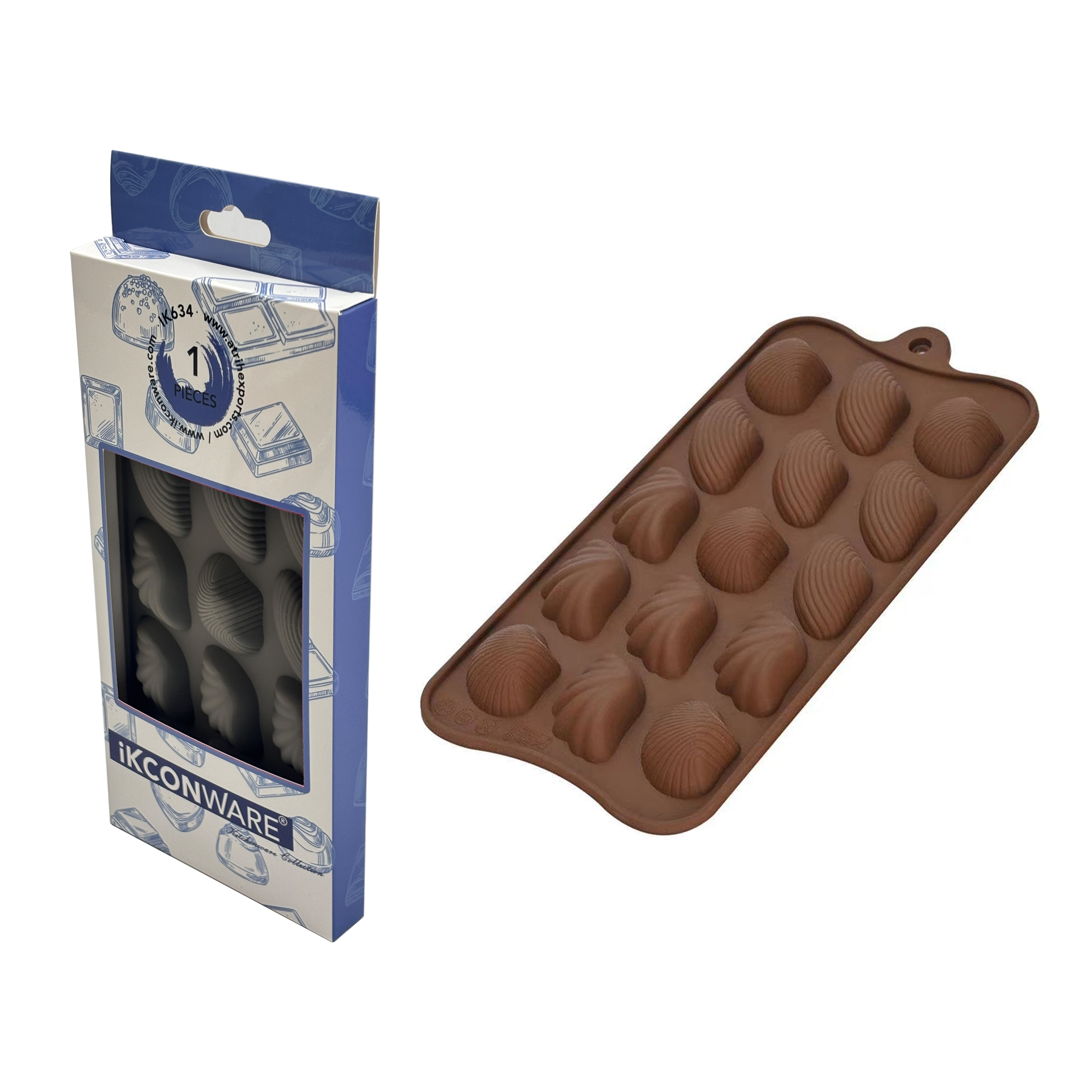 Shell-shaped Chocolate Mold