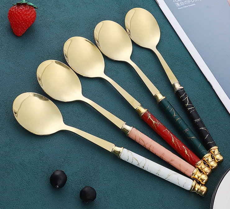Heavy Duty Stainless Steel Kitchen Spoons – Sleek Design, Rust-Proof, And Heat-Resistant for Home Cooking And Serving