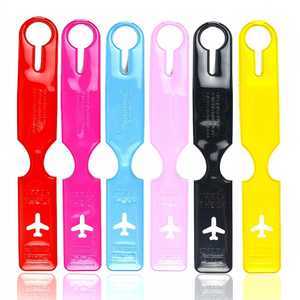 Colorful Plastic Luggage Tags