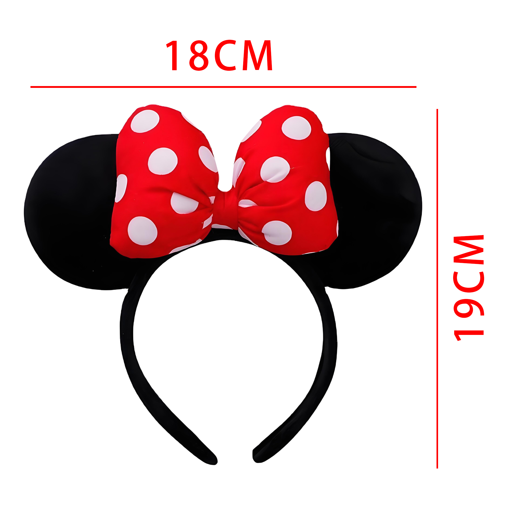 Minnie Mouse Ears Headband