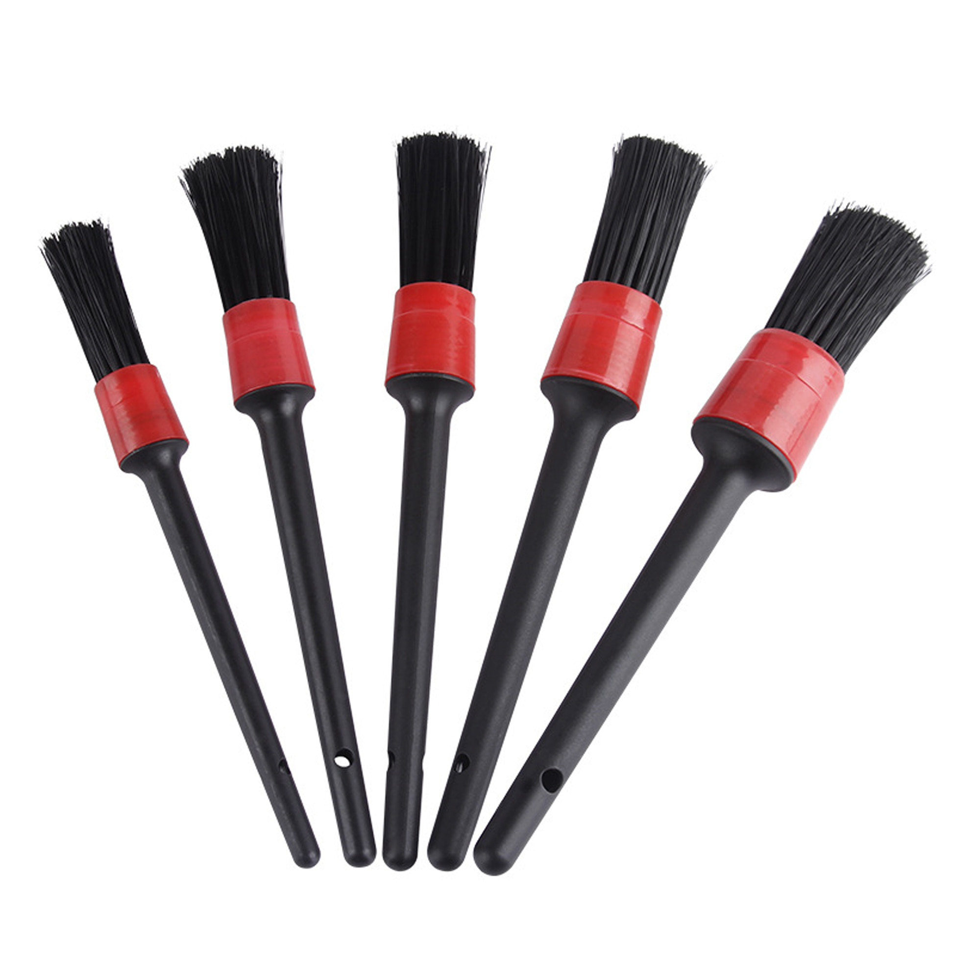 5 Piece Car Detailing Brush Set