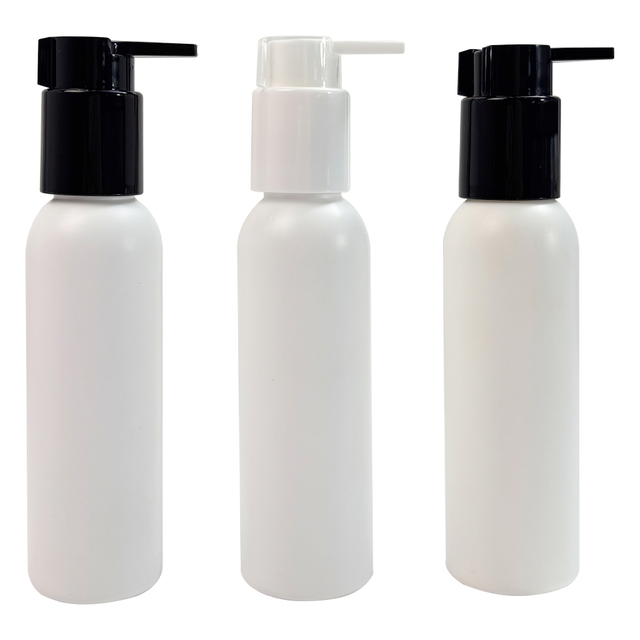 120ml Plastic Refillable Pump Dispenser Bottles