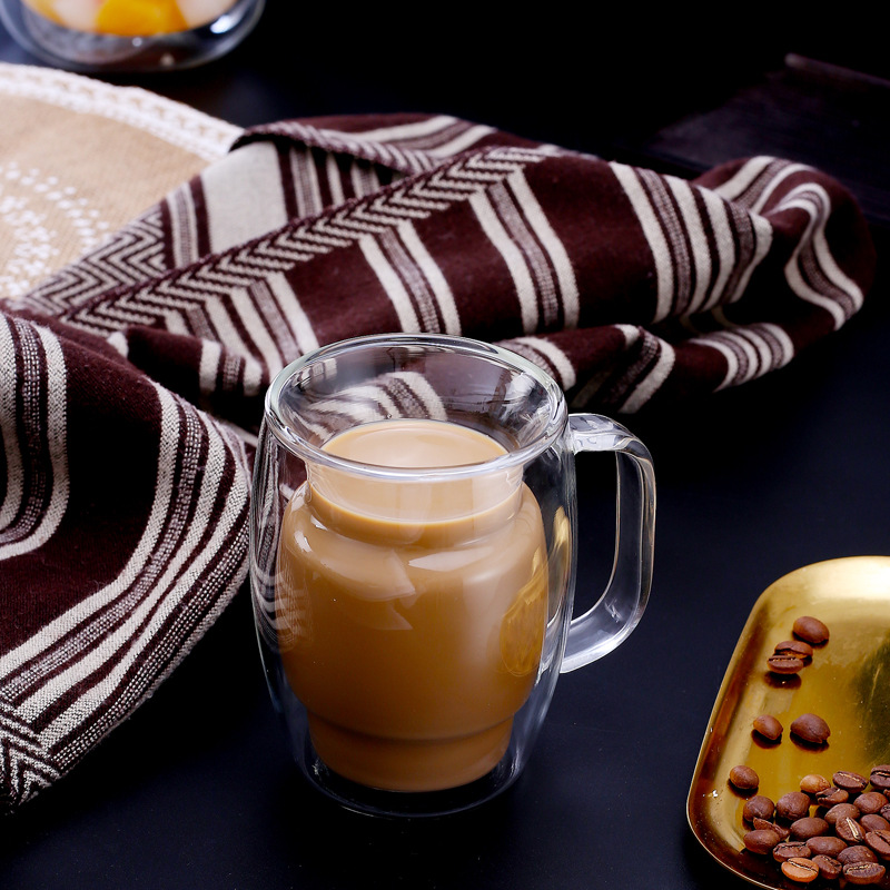 Double Walled Glass Mug