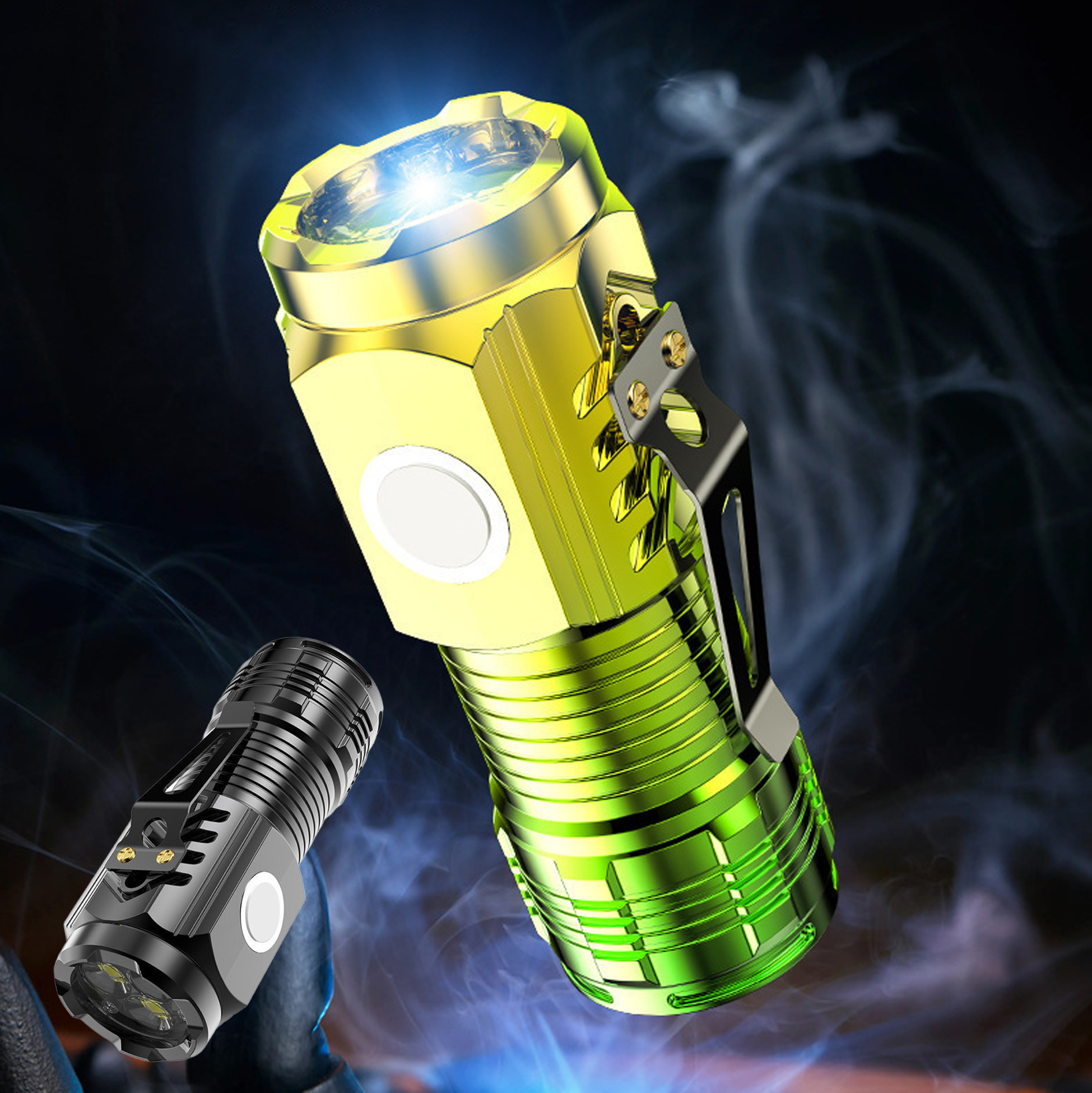 Mini Rechargeable LED Flashlight
