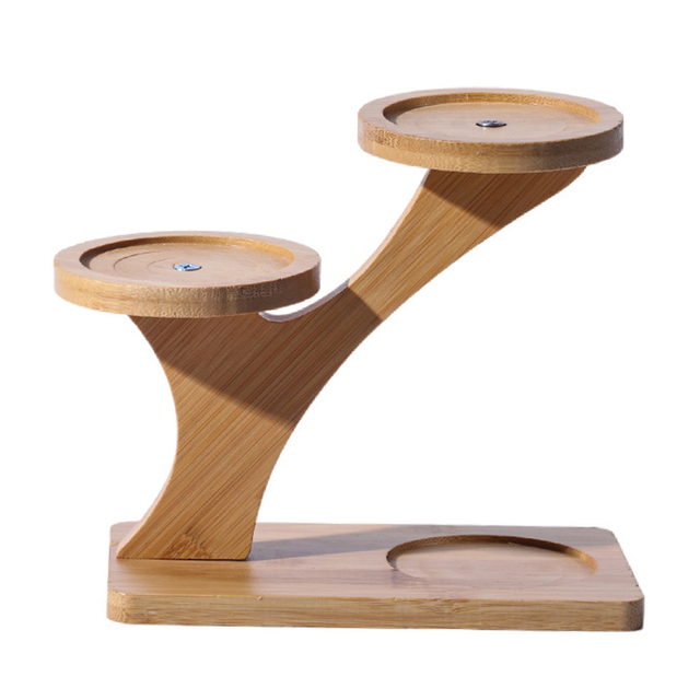 Bamboo Multi - tiered Plant Stand