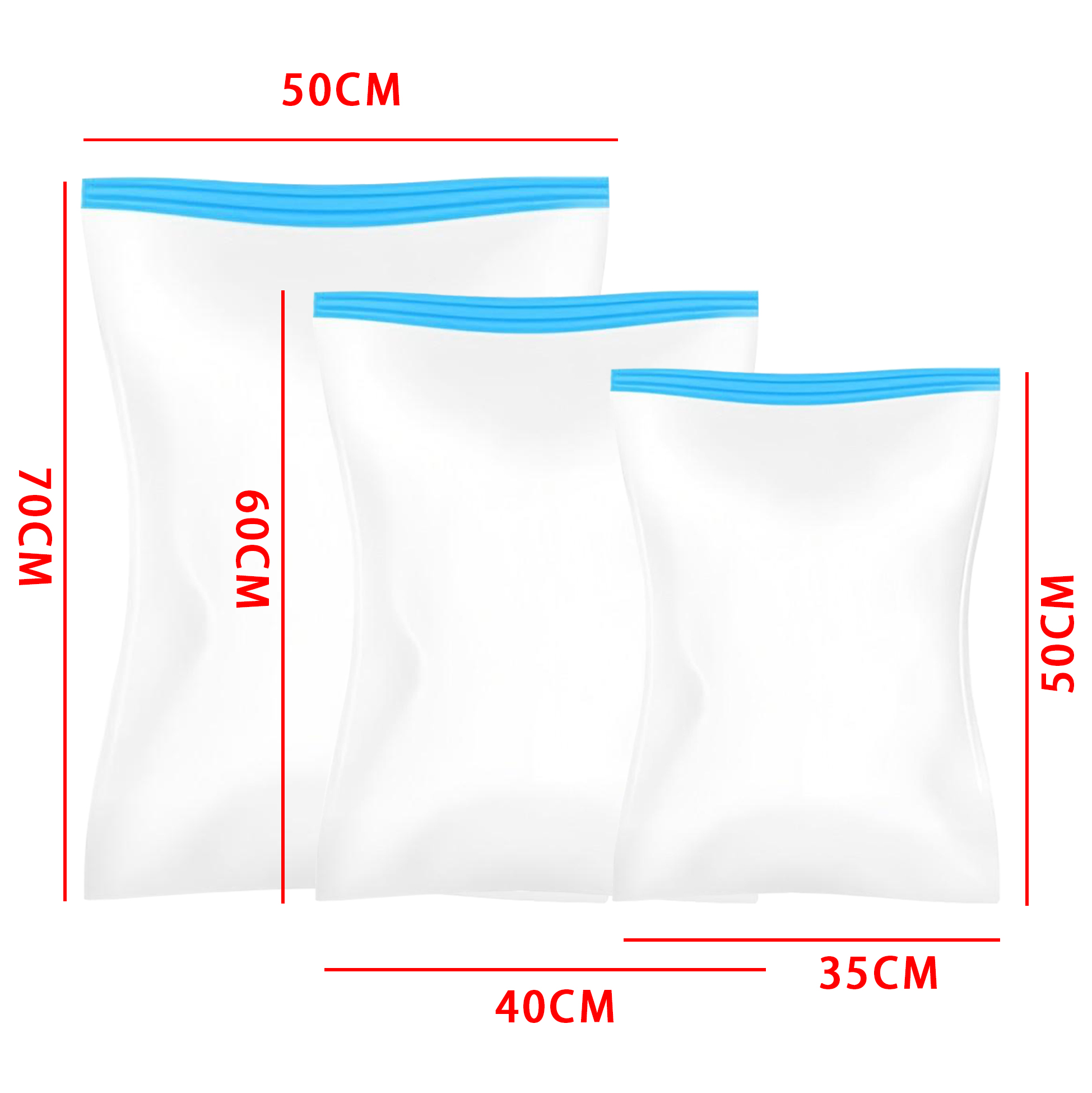 Transparent Vacuum Seal Storage Bags 