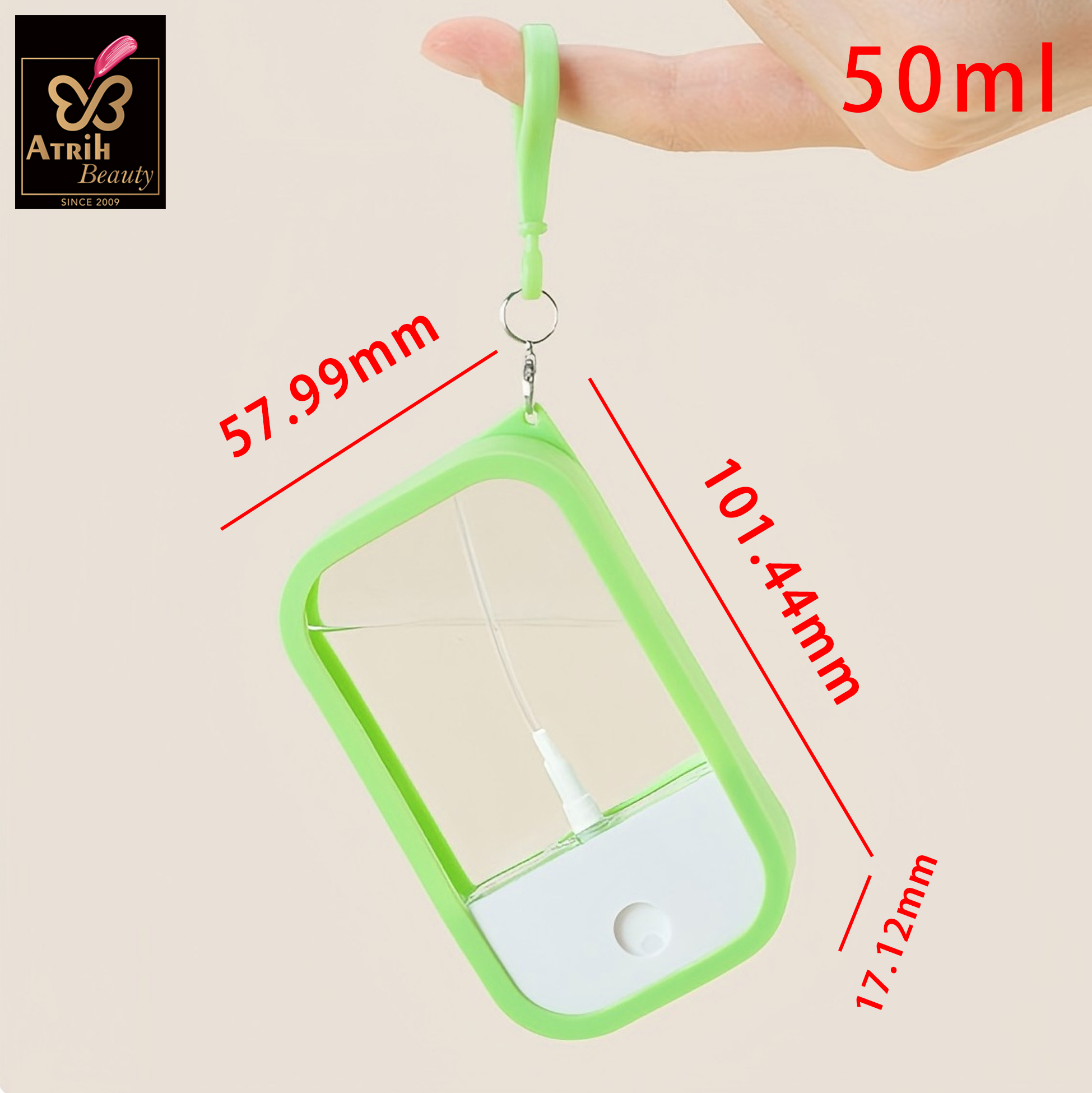 Card Spray Bottle Perfume Atomizer