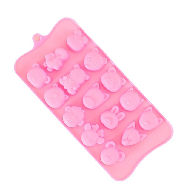 Silicone Animal Shaped Ice Cube Mold