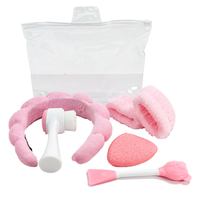 7pcs Facial Cleansing Tool Set Beauty Accessories