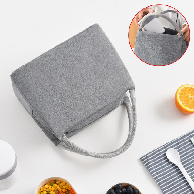 Insulated Lunch Tote Bag