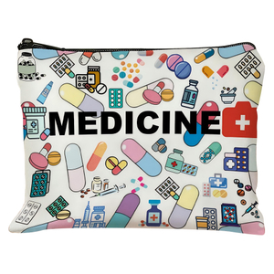Medicine Themed Zipper Pouch 