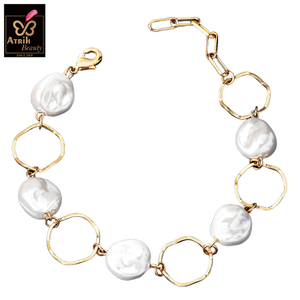 Gold Tone Link Bracelet