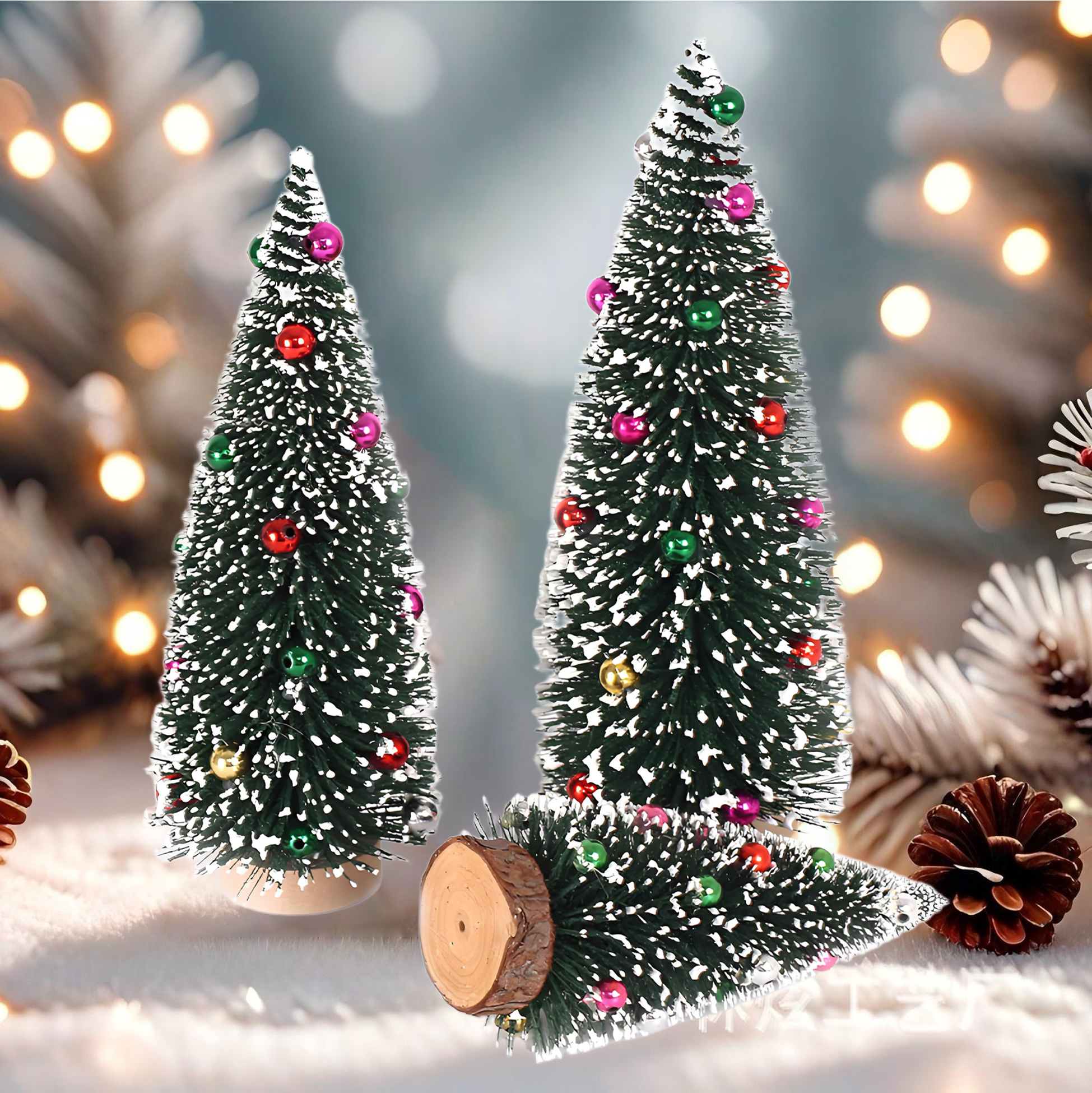 Mini Artificial Christmas Trees 