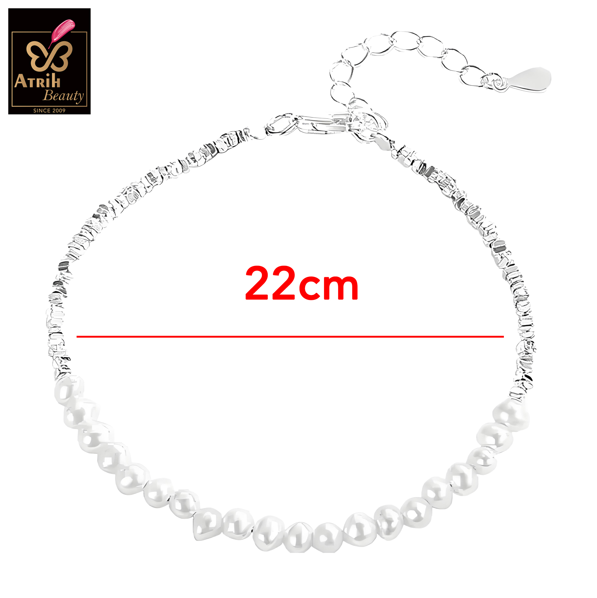 Silver Tone Chain Bracelet