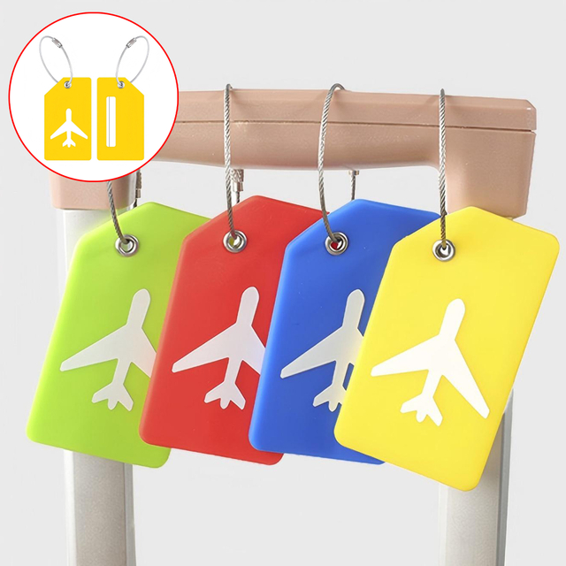 Airplane Design Luggage Tags 