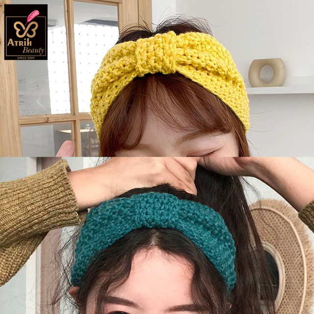 Crocheted Knotted Headband