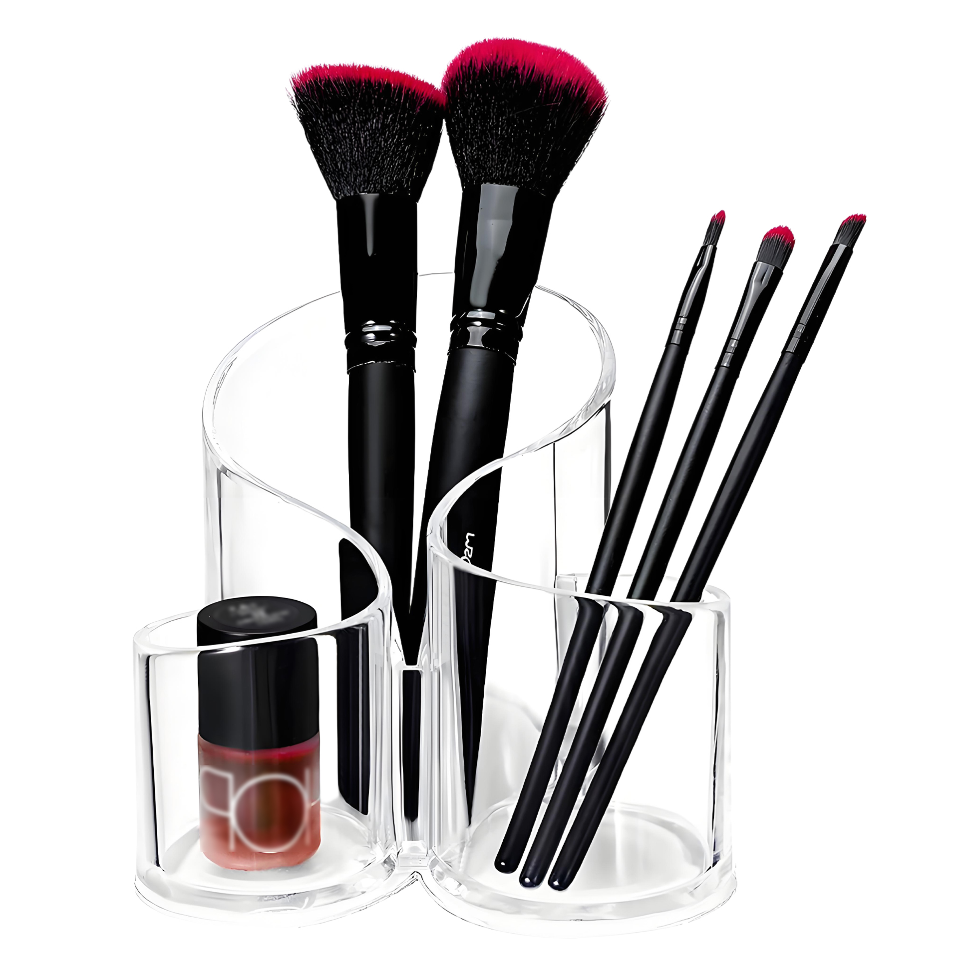 Clear Makeup Brush Organizer