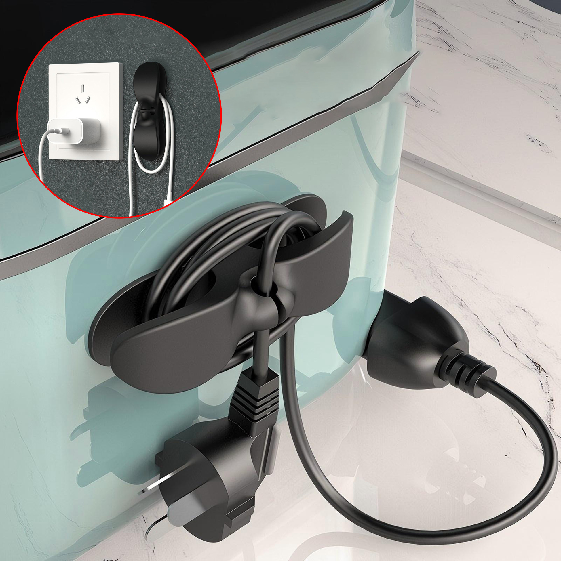 Wall Mounted Cable Organizer