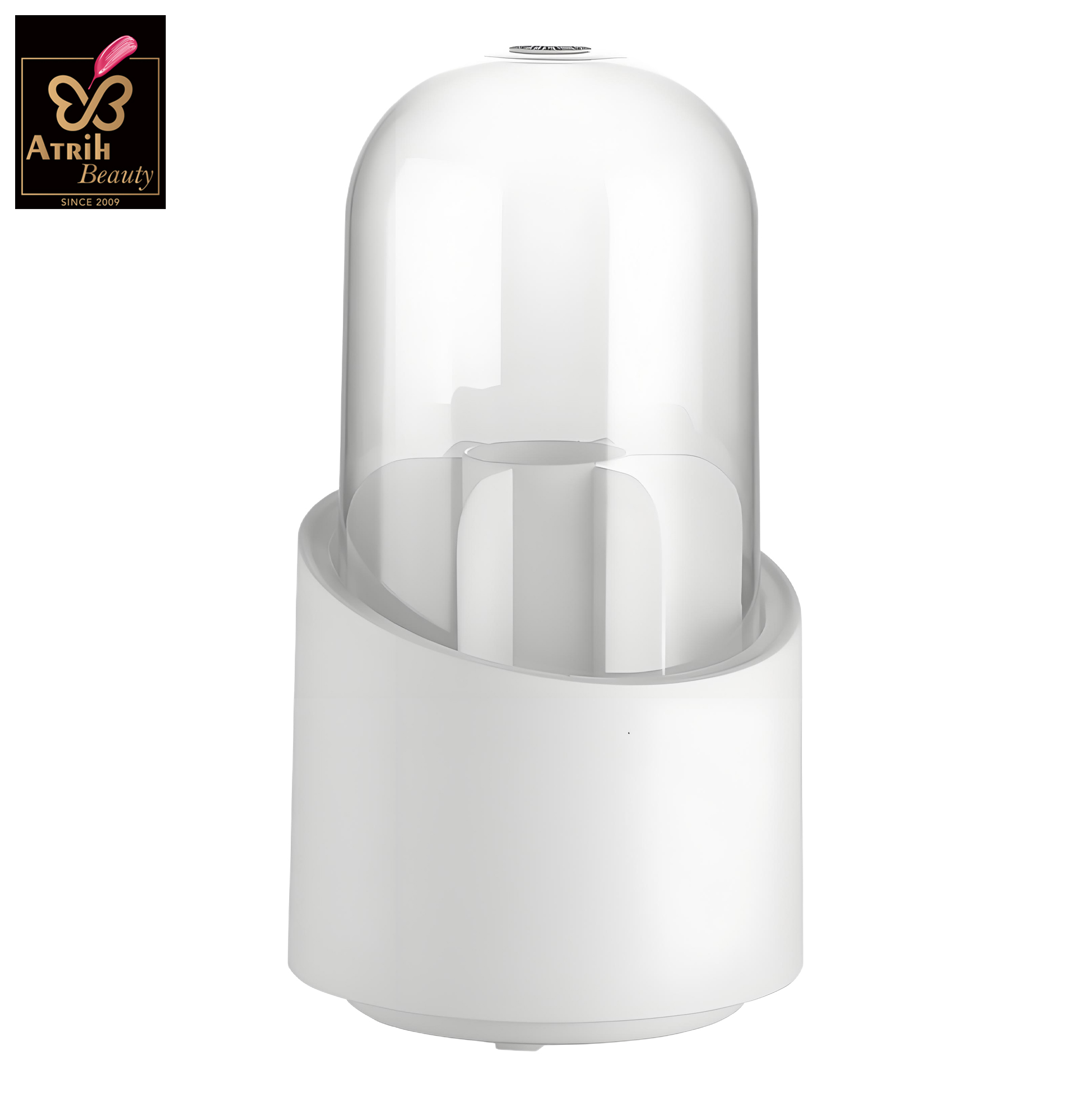 Rotating Makeup Brush Organizer